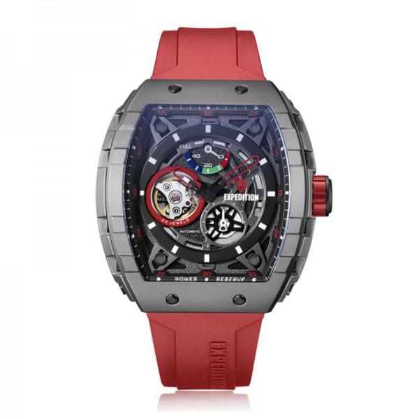 Expedition 6782 Automatic Grey Red MPRTPBARE Limited Edition